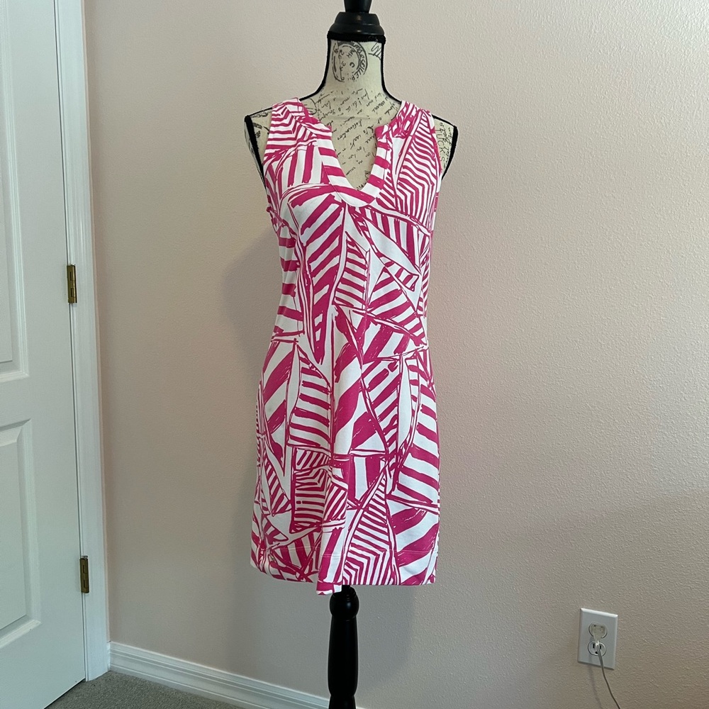 Lilly Pulitzer Estrada Yacht Sea Print Terry Dress - Picture 2 of 8
